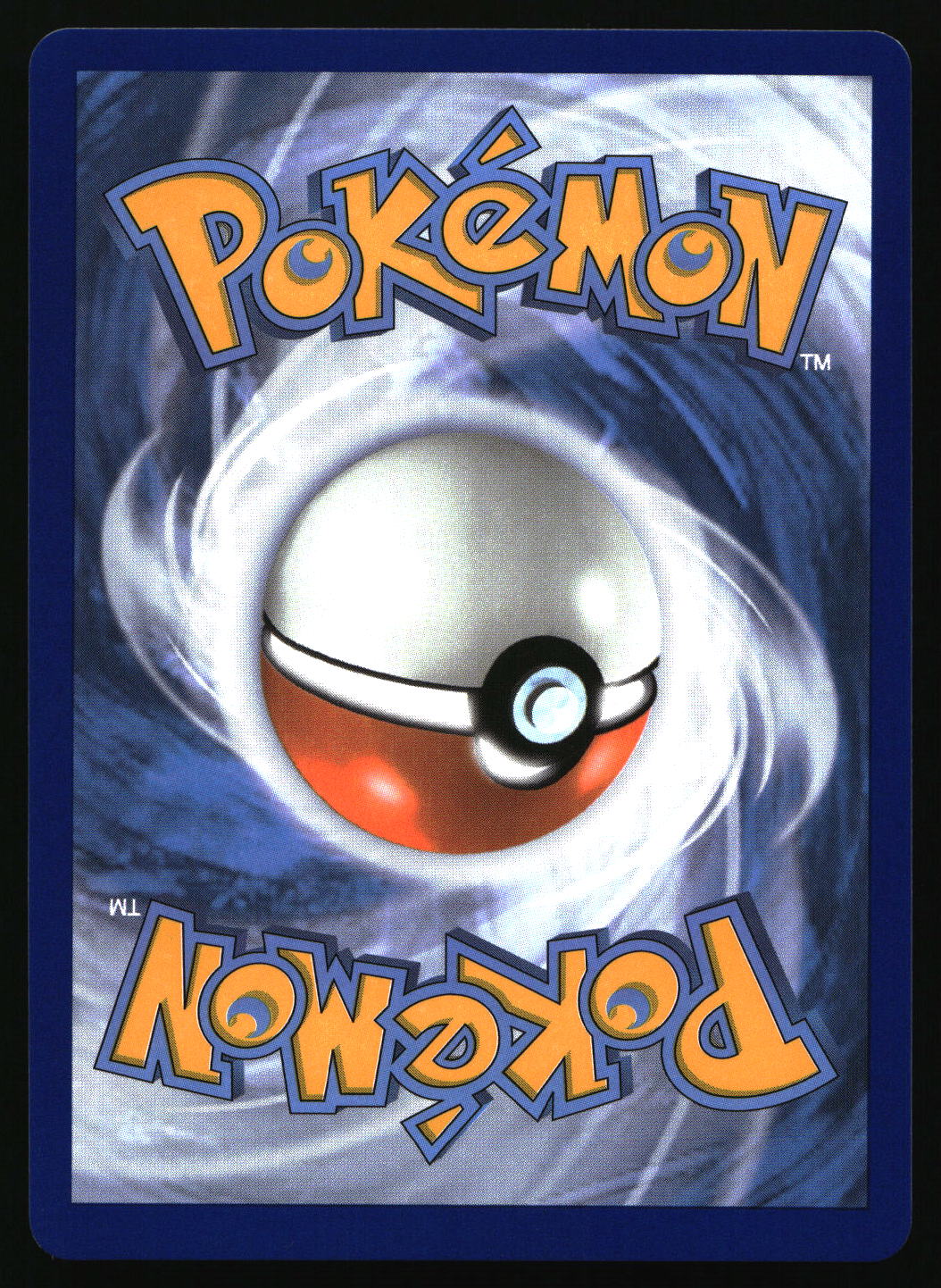 Pokémon logo with a Poké Ball design on a blue background