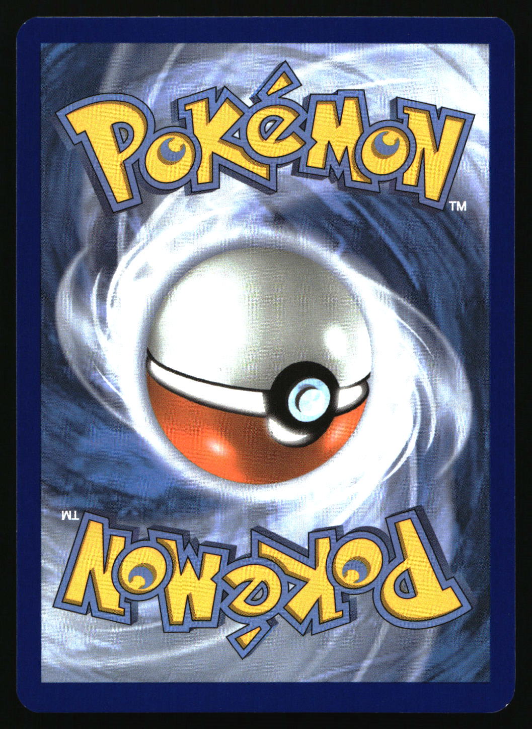 Pokémon logo with a Poké Ball in the center on a blue background