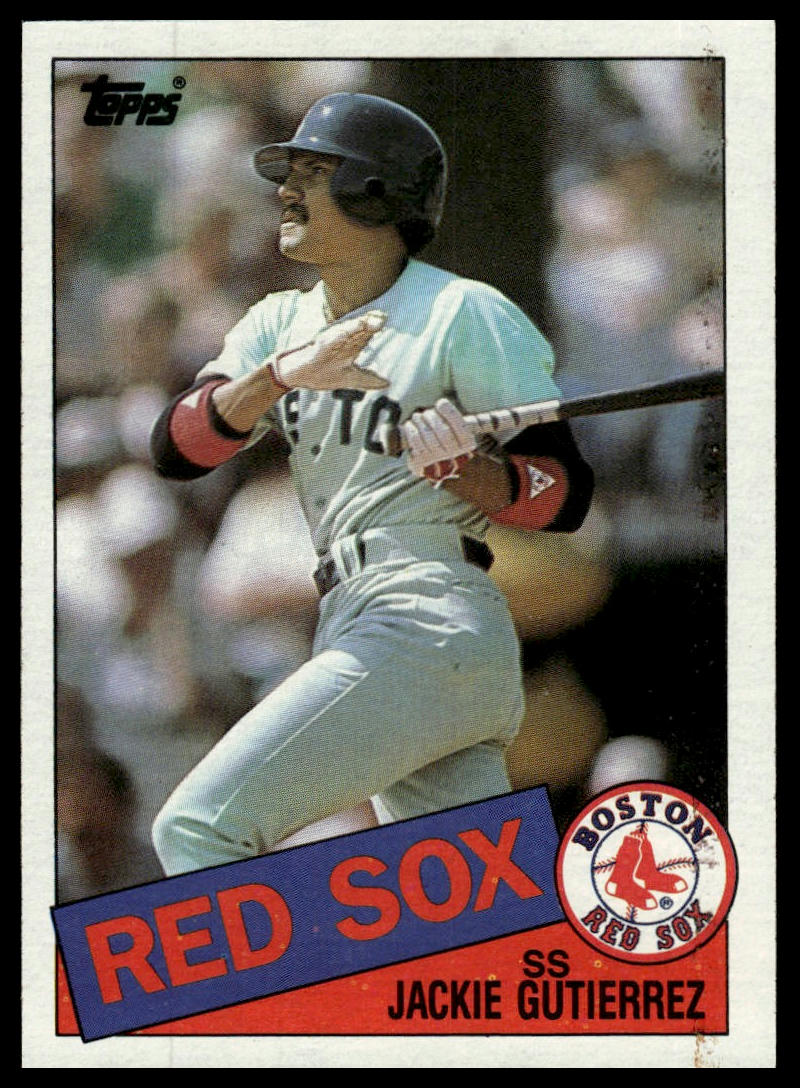 1985 Topps #89 Jackie Gutierrez
