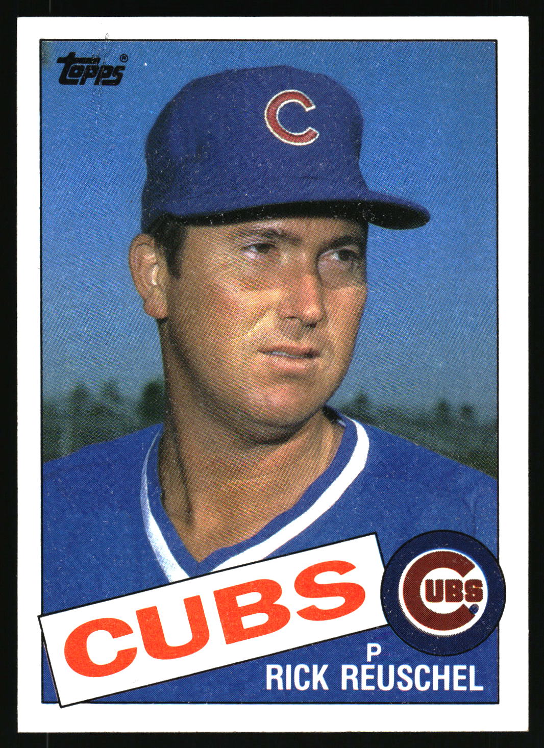 1985 Topps #306 Rick Reuschel