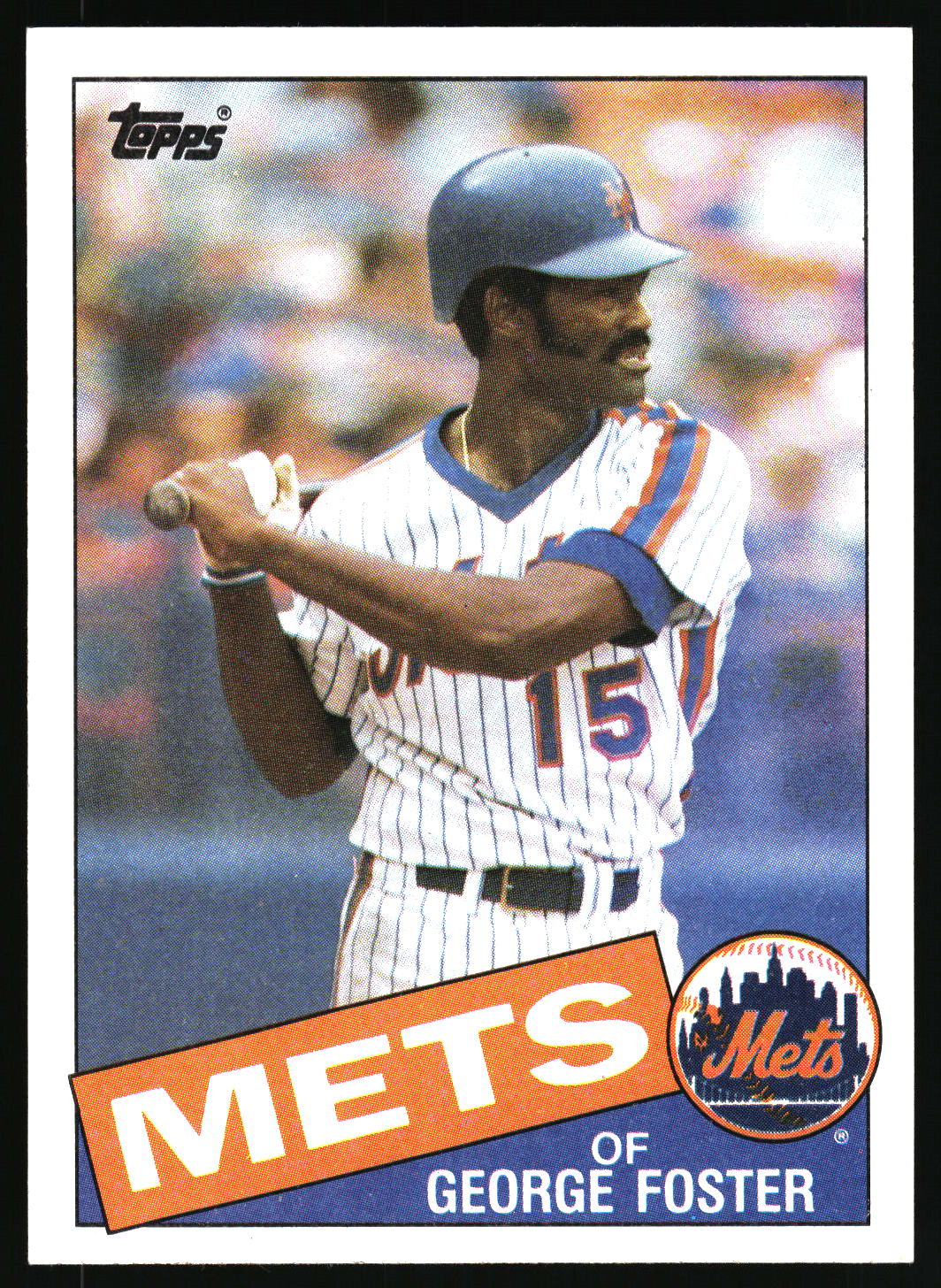 1985 Topps #170 George Foster