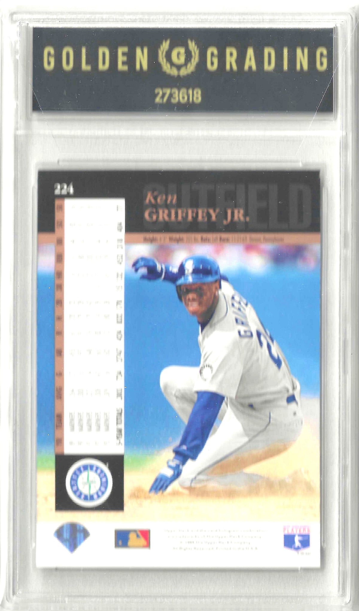 graded back