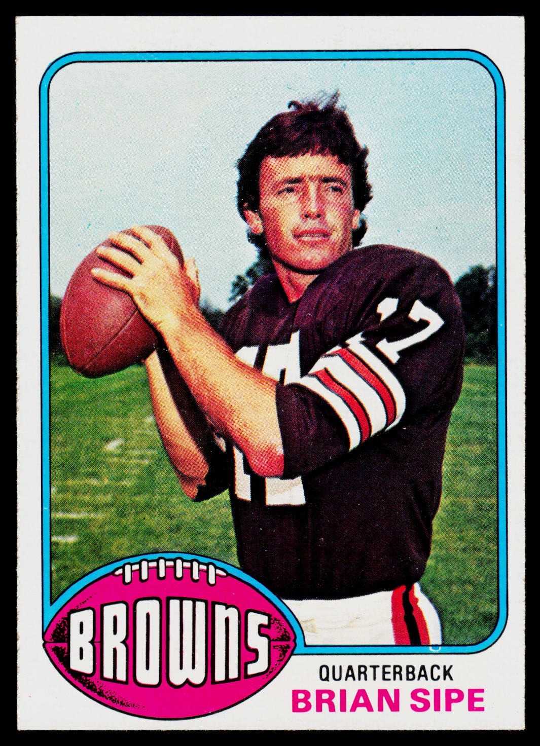 Browns Quarterback Brian Sipe
