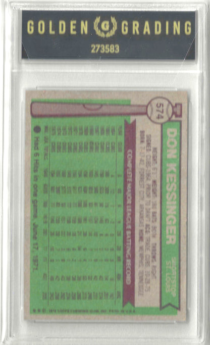 1976 Topps #574 Don Kessinger