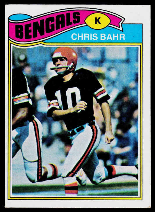 Bengals Kicker Chris Bahr