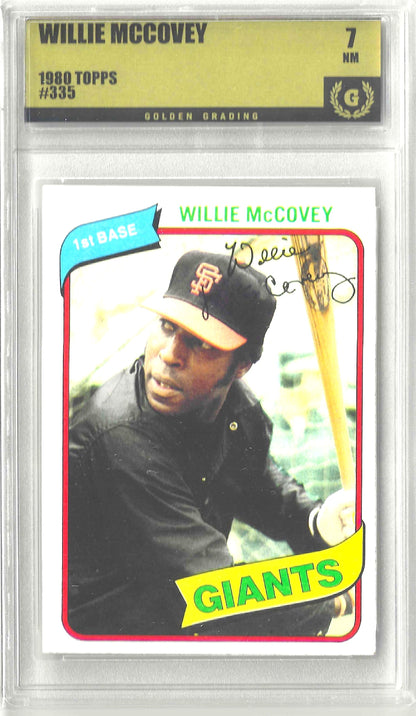 1980 Topps #335 Willie McCovey