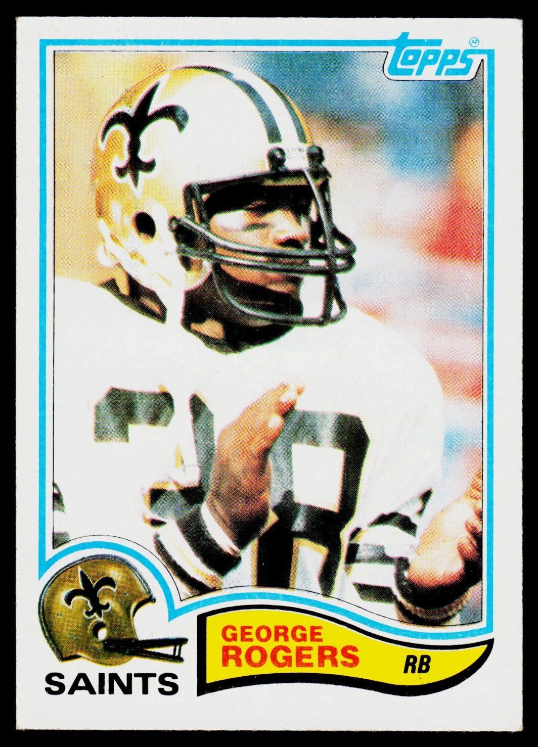 Saints Running Back George Rogers