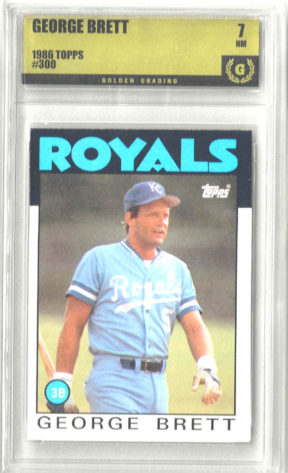 1986 Topps #300 George Brett