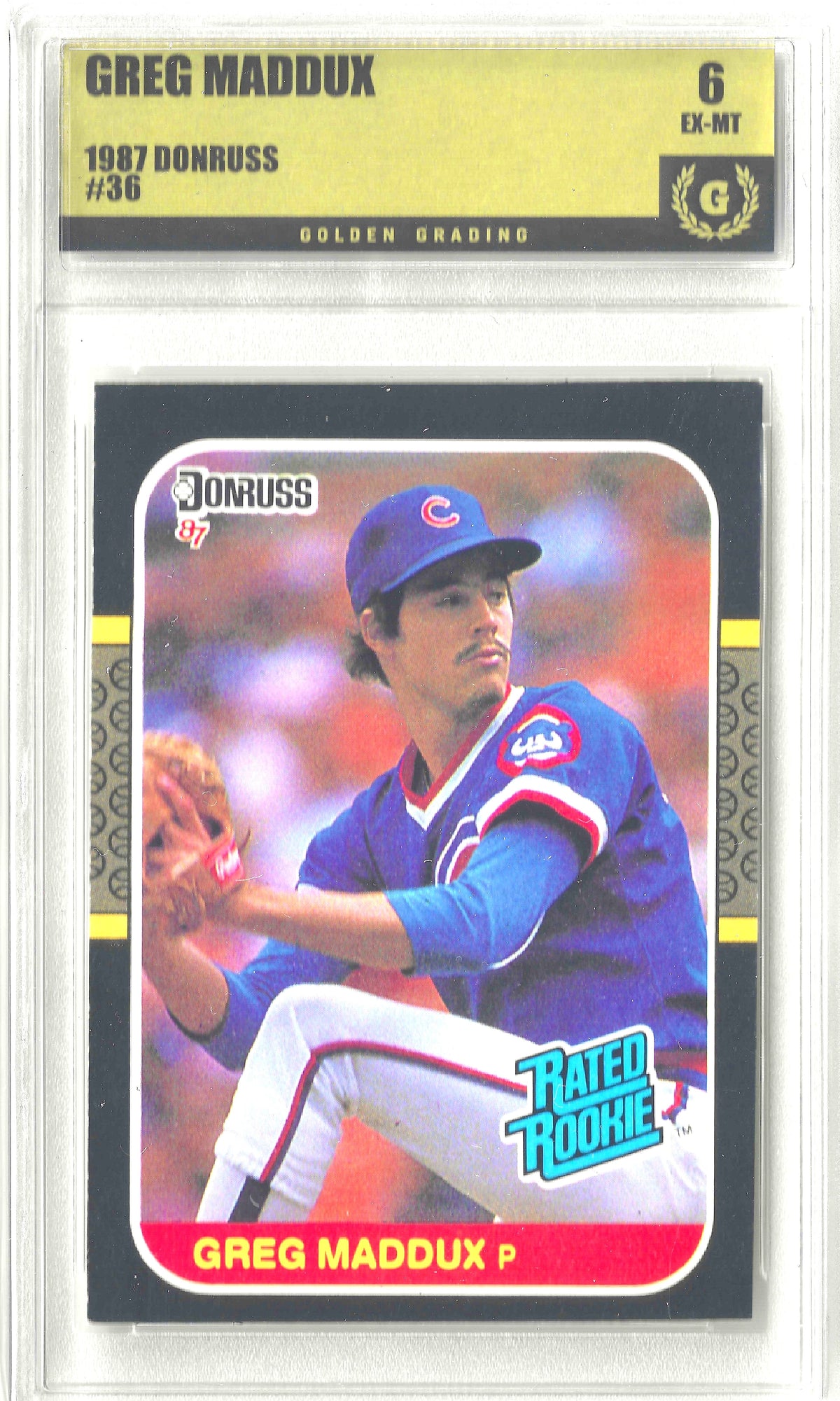 1987 Donruss #36 Greg Maddux