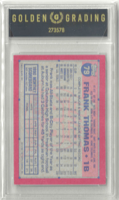 1991 Topps #79 Frank Thomas Desert Shield