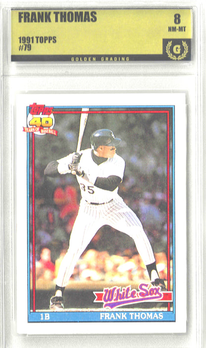 1991 Topps #79 Frank Thomas Desert Shield