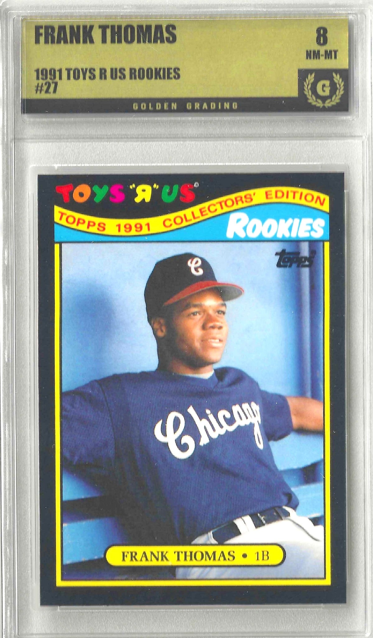 1991 Topps Toys "R" Us Rookies #27 Frank Thomas