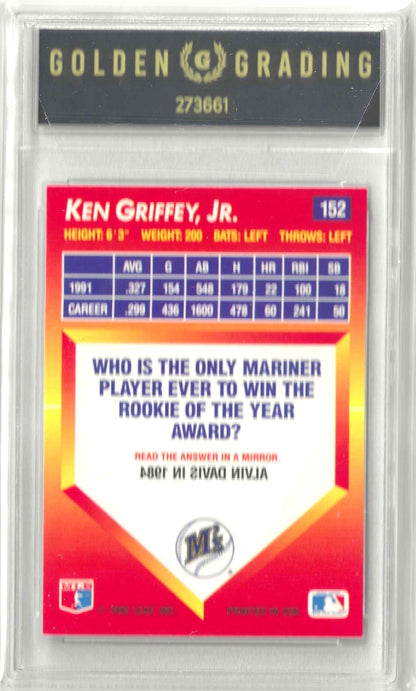 1992 Triple Play #152 Ken Griffey, Jr.
