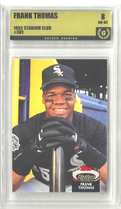 1992 Stadium Club #301 Frank Thomas