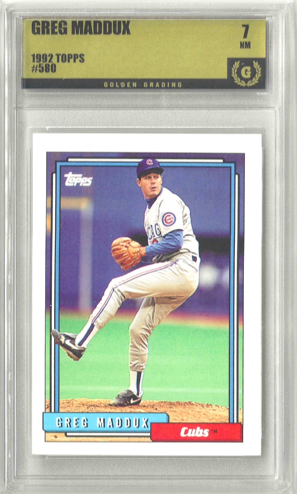 1992 Topps Micro #580 Greg Maddux