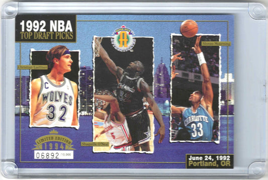 Christian Laettner, Shaquille O'Neal, Alonzo Mourning