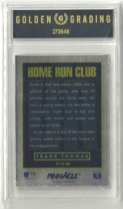 1993 Pinnacle Home Run Club #17 Frank Thomas