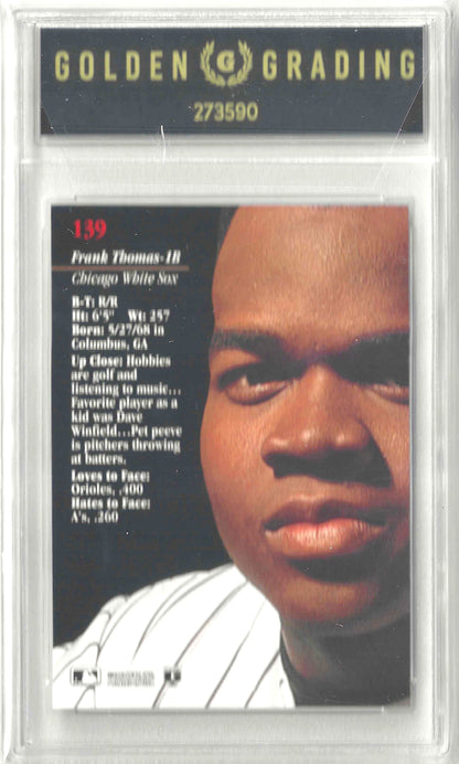 1993 Studio #139 Frank Thomas Grade 9