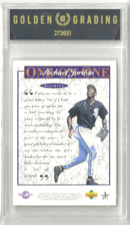 1995 Upper Deck Minor League #2 Michael Jordan One On One