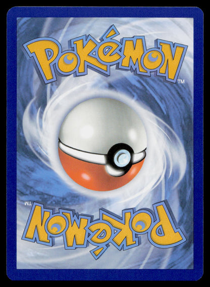 Pokémon trading card with a Poké Ball design on a blue background