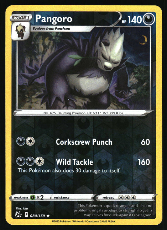SWSH: Crown Zenith #080/159 Pangoro