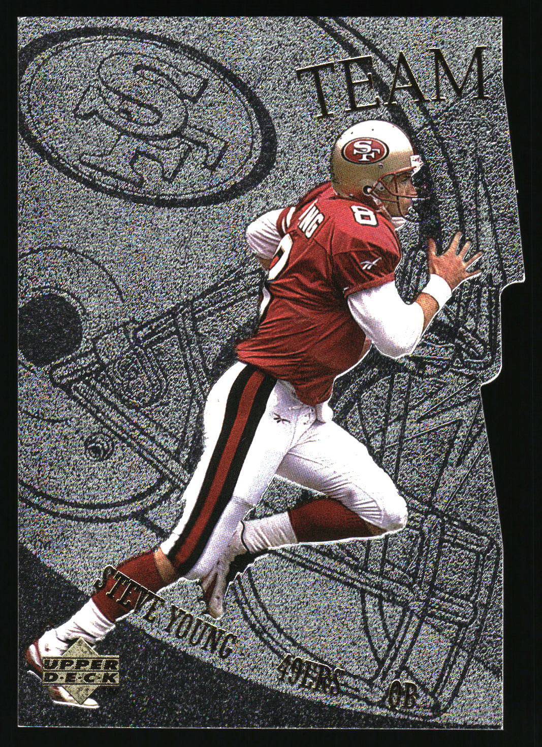 1997 Upper Deck #TM51 Steve Young Team Mates