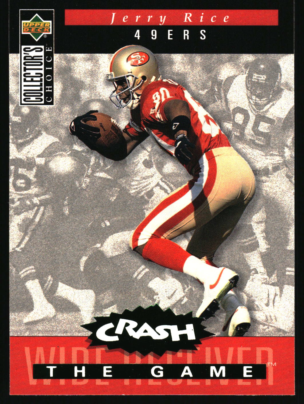 1994 Collector's Choice #C21 Jerry Rice You Crash the Game Silver Exchange