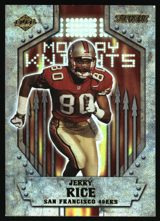 2000 Collector's Edge Supreme #MK16 Jerry Rice Monday Knights