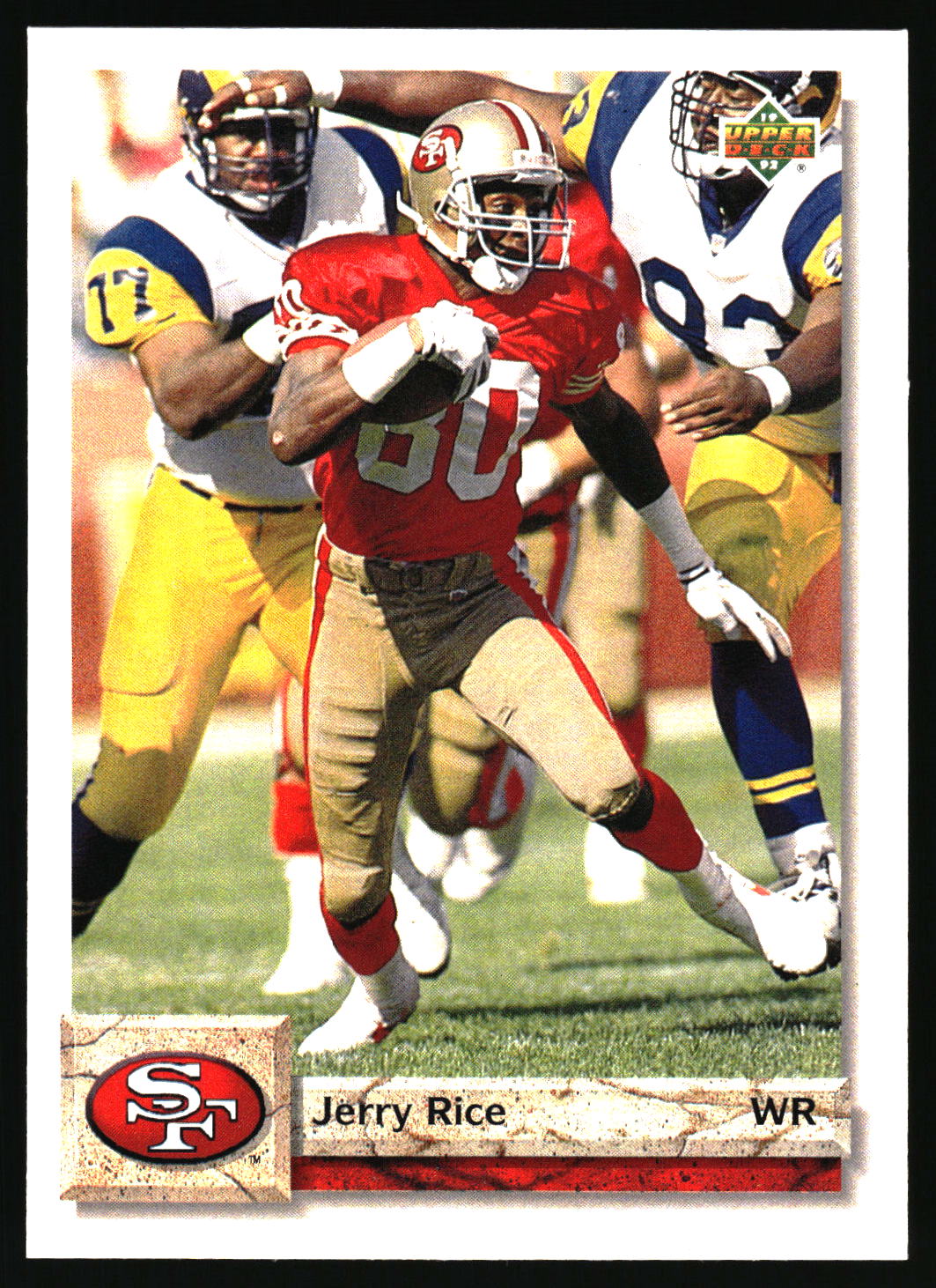1992 Upper Deck #616 Jerry Rice