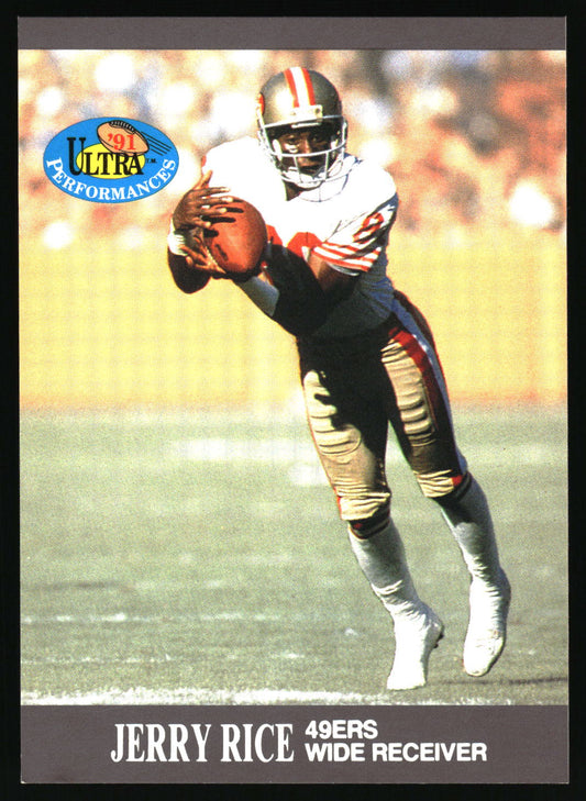 1991 Ultra #9 Jerry Rice Ultra Performances