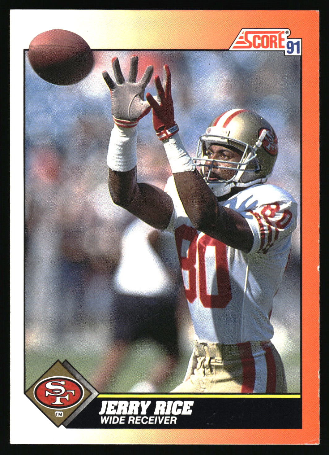 1991 Score #380 Jerry Rice