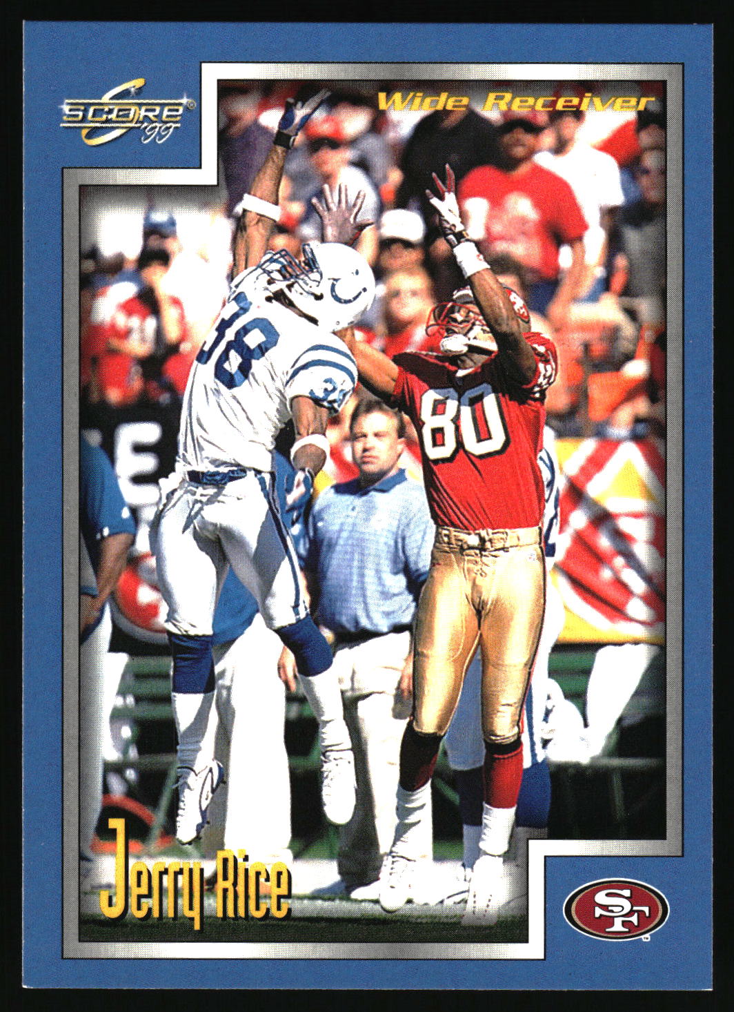 1999 Score #72 Jerry Rice