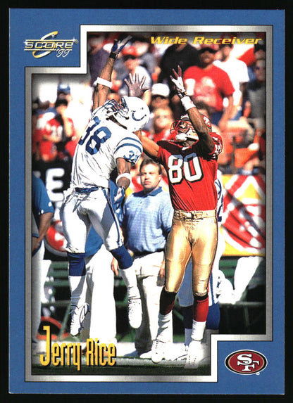 1999 Score #72 Jerry Rice