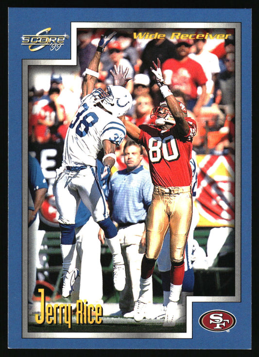 1999 Score #72 Jerry Rice