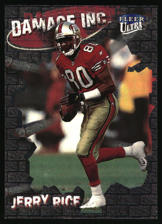 1999 Ultra #11 DI Jerry Rice Damage, Inc.