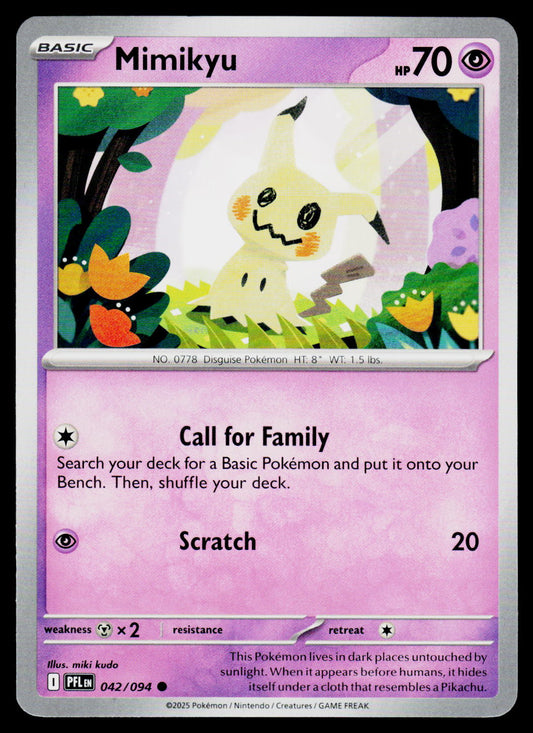 ME02: Phantasmal Flames #042/094 Mimikyu