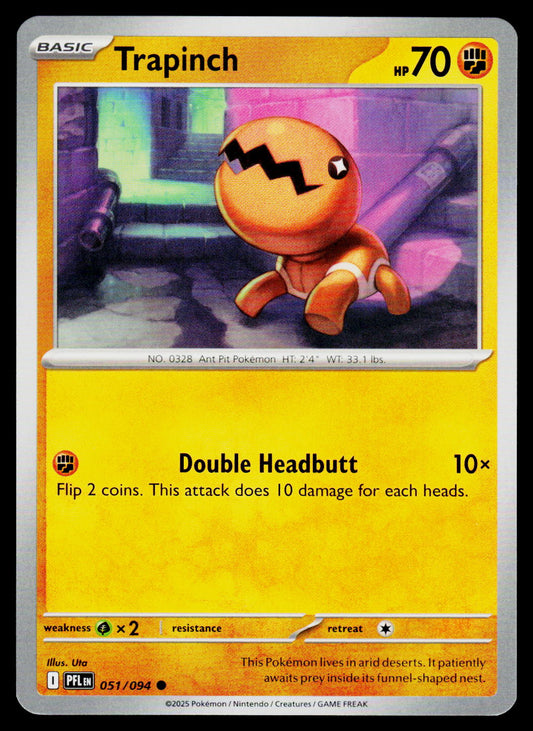 ME02: Phantasmal Flames #051/094 Trapinch
