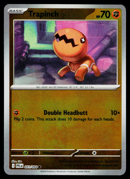 ME02: Phantasmal Flames #051/094 Trapinch