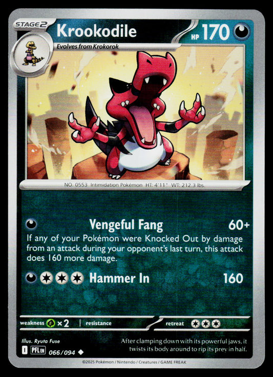 ME02: Phantasmal Flames #066/094 Krookodile