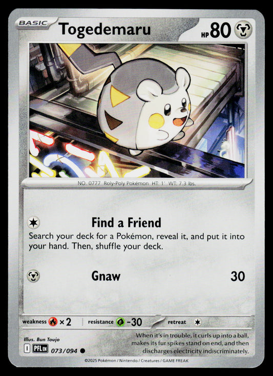 ME02: Phantasmal Flames #073/094 Togedemaru
