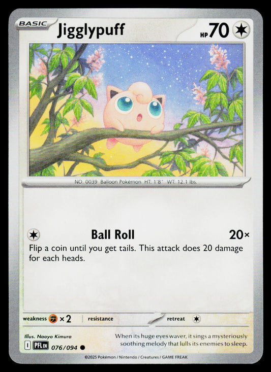 ME02: Phantasmal Flames #076/094 Jigglypuff
