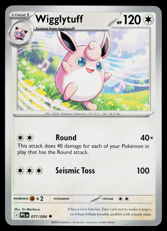 ME02: Phantasmal Flames #077/094 Wigglytuff