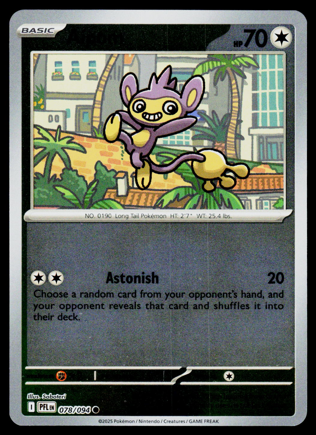 ME02: Phantasmal Flames #078/094 Aipom