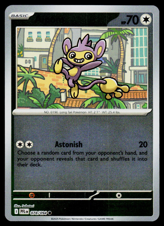 ME02: Phantasmal Flames #078/094 Aipom