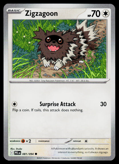 ME02: Phantasmal Flames #081/094 Zigzagoon