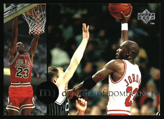 1994 Upper Deck Jordan Rare Air #J9 Michael Jordan Decade of Dominance
