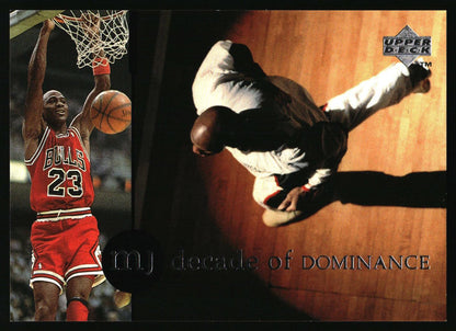1994-95 Collector's Choice #J1 Michael Jordan Rare Air Decade of Dominance