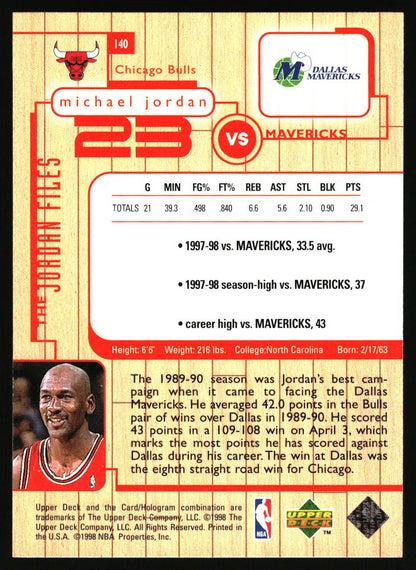 1998 Upper Deck Living Legend #140 Michael Jordan