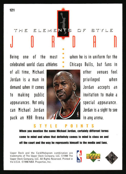 1998 Upper Deck Living Legend #121 Michael Jordan