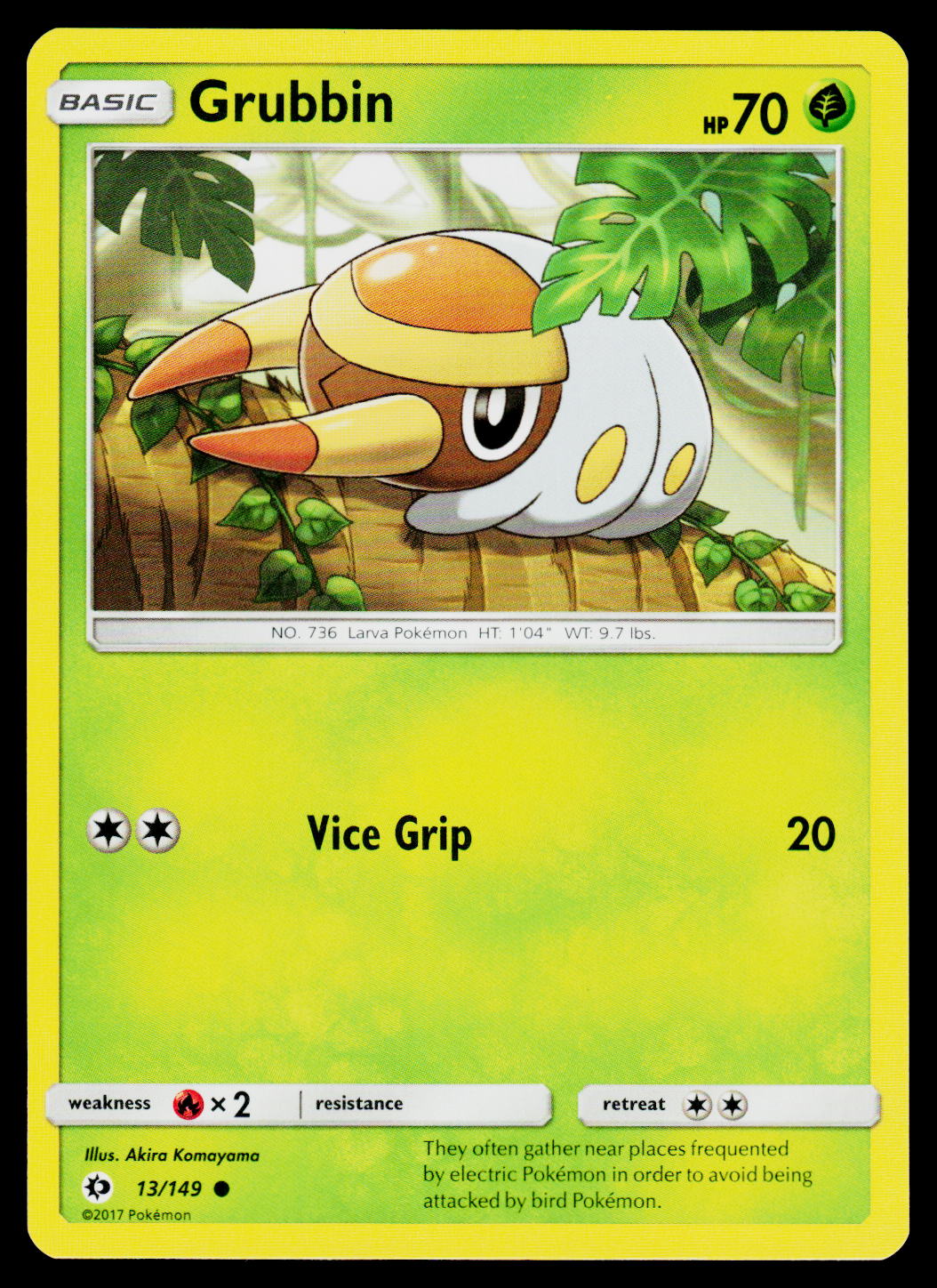 SM Base Set #13/149 Grubbin